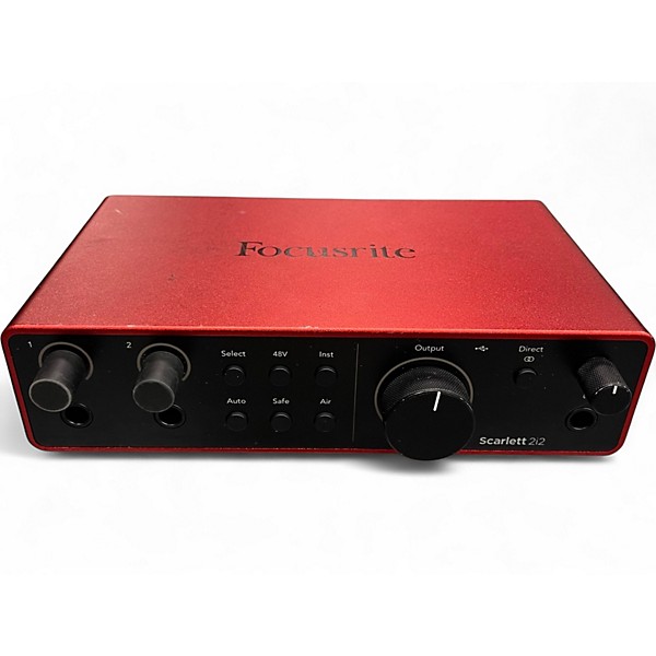 Used Focusrite Scarlett 2i2 Gen 4 Audio Interface