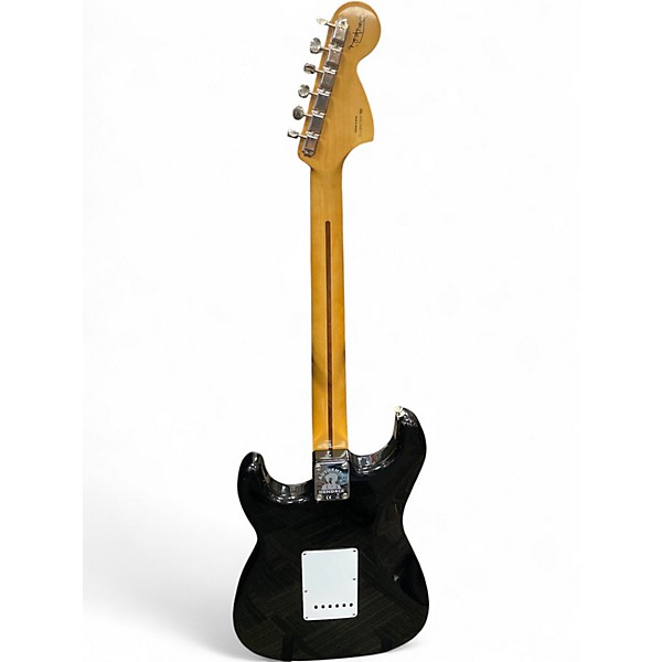 Used Fender Jimi Hendrix Stratocaster Black Solid Body Electric Guitar