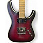 Used Schecter Guitar Research Hellraiser C1 Extreme Crimson Red Burst Solid Body Electric Guitar