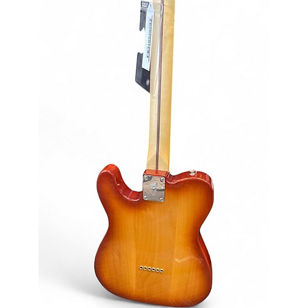 Used Fender Player Plus Telecaster Plus Top Sienna Sunburst Solid Body Electric Guitar