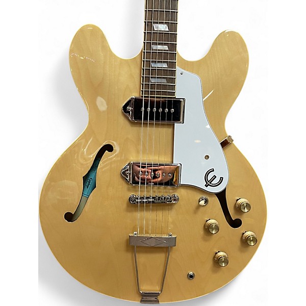 Used Epiphone Casino Natural Hollow Body Electric Guitar