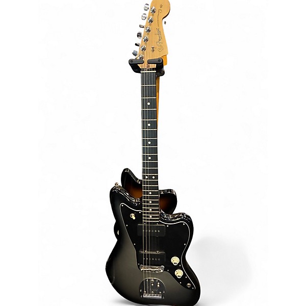 Used Fender American Professional II Jazzmaster Silverburst Solid Body Electric Guitar