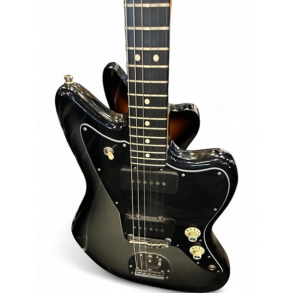 Used Fender American Professional II Jazzmaster Silverburst Solid Body Electric Guitar