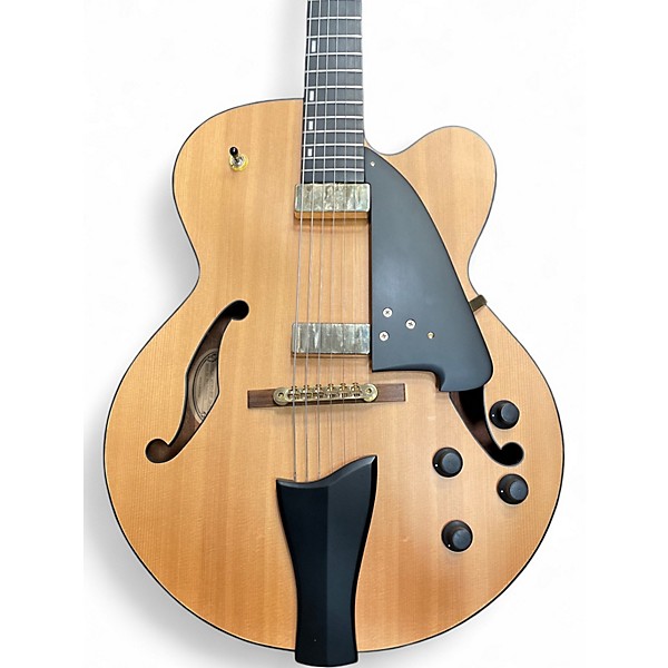 Used Ibanez AFC95NTF Natural Hollow Body Electric Guitar