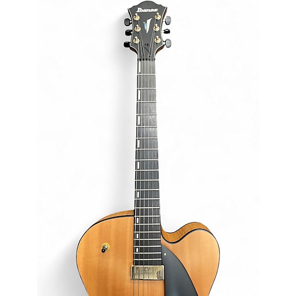 Used Ibanez AFC95NTF Natural Hollow Body Electric Guitar