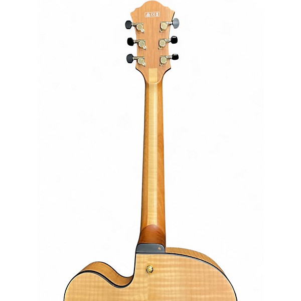 Used Ibanez AFC95NTF Natural Hollow Body Electric Guitar