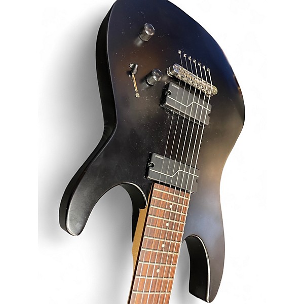 Used ESP LTD M17 7 String Black Solid Body Electric Guitar