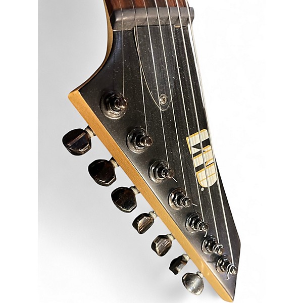 Used ESP LTD M17 7 String Black Solid Body Electric Guitar