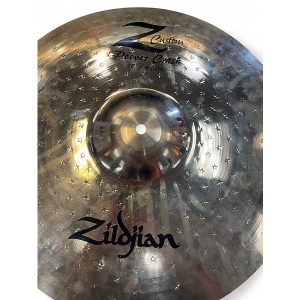 Used Zildjian 18in Z CUSTOM POWER CRASH Cymbal