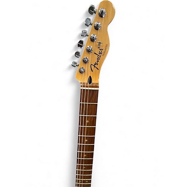 Used Fender Player Plus Telecaster BLACK TO SILVER OMBRE Solid Body Electric Guitar