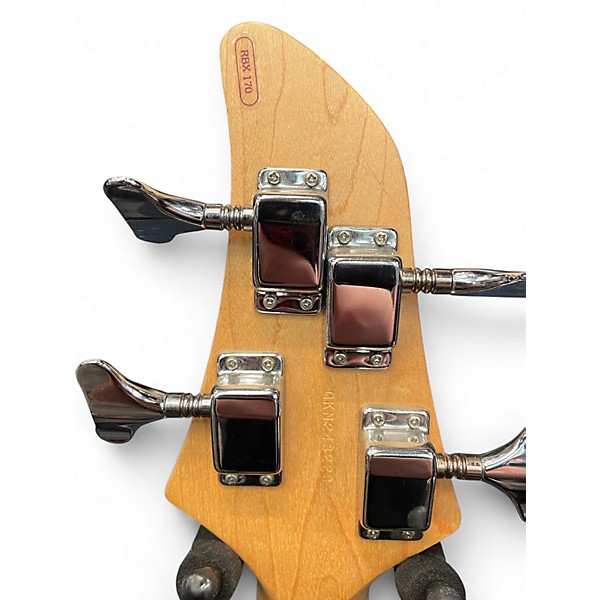 Used Yamaha RBX170 Flat Black Electric Bass Guitar