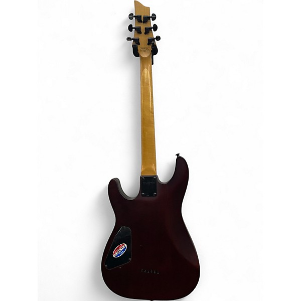 Used Schecter Guitar Research Omen 6 Walnut Solid Body Electric Guitar