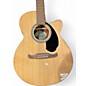 Used Fender FA135CE Concert Natural Acoustic Electric Guitar