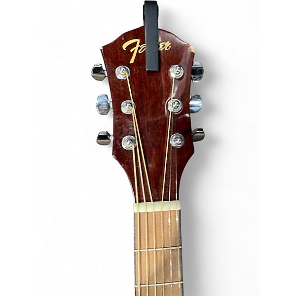 Used Fender FA135CE Concert Natural Acoustic Electric Guitar