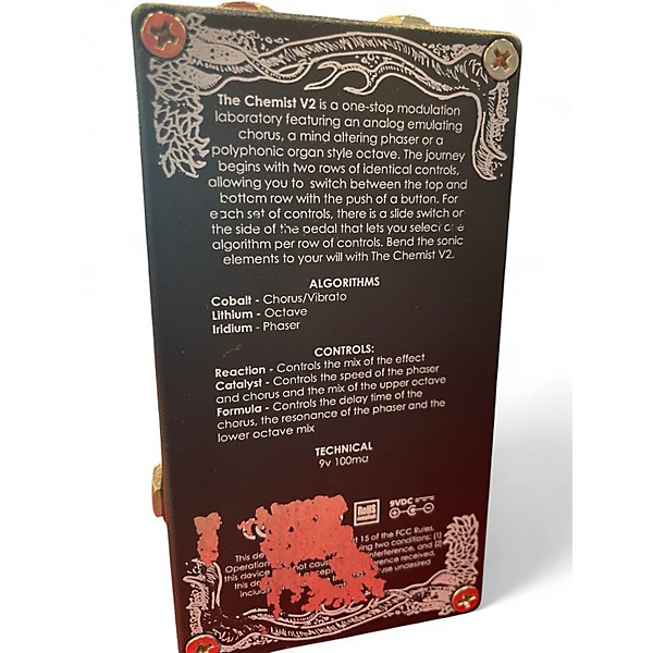 Used Matthews Effects The Chemist V2 Effect Pedal