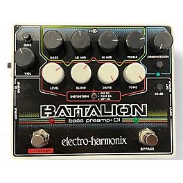Used Electro-Harmonix BATTALION Bass Preamp
