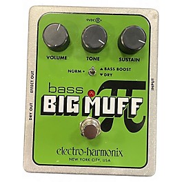 Used Electro-Harmonix XO Bass Big Muff Distortion Bass Effect Pedal