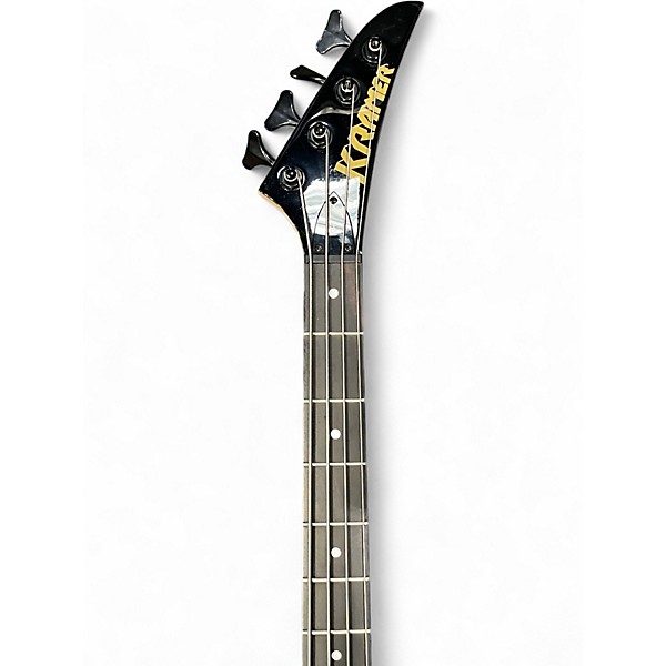 Used Kramer DISCIPLE Black Electric Bass Guitar