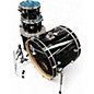 Used Yamaha 4 Piece Stage Custom Black Drum Kit