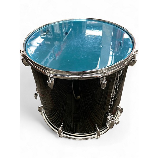 Used Yamaha 4 Piece Stage Custom Black Drum Kit