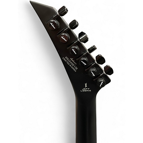 Used Jackson Pro Series Jeff Loomis Signature Kelly HT6 Black Solid Body Electric Guitar