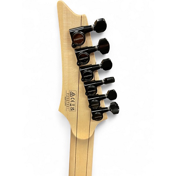 Used Ibanez RG550BK Black Solid Body Electric Guitar