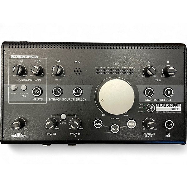 Used Mackie Big Knob Studio Volume Controller