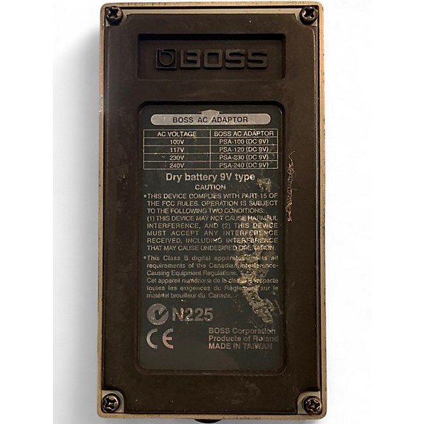Used BOSS TU2 Chromatic Tuner Pedal