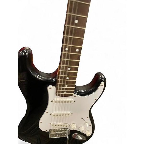 Used SX STANDARD SERIES BLACK Solid Body Electric Guitar