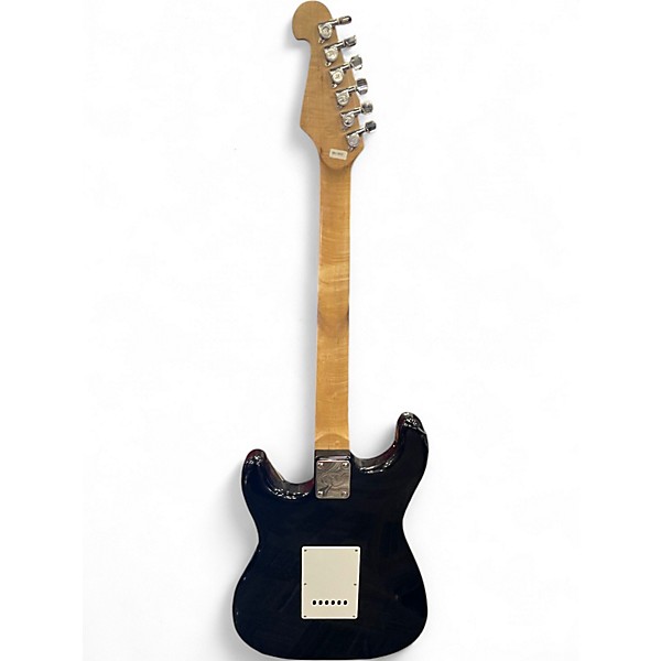 Used SX STANDARD SERIES BLACK Solid Body Electric Guitar