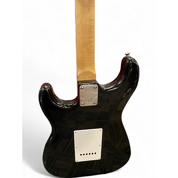 Used SX STANDARD SERIES BLACK Solid Body Electric Guitar