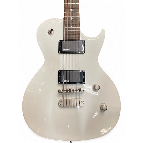 Used Luna APOLLO WHITE Solid Body Electric Guitar