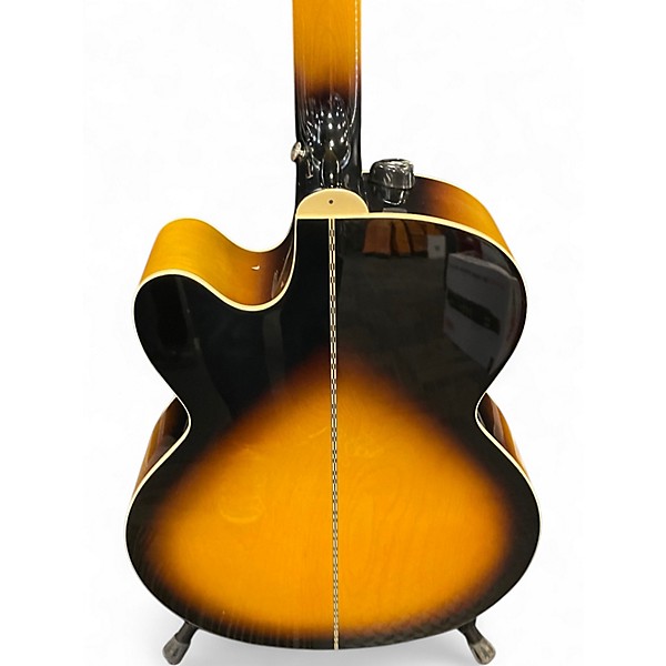 Used Epiphone EJ200SCE SUNBURST Acoustic Electric Guitar