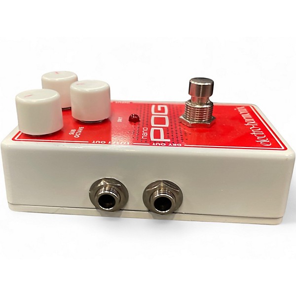 Used Electro-Harmonix Nano POG Polyphonic Octave Generator Effect Pedal