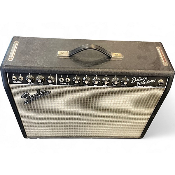 Used Fender Vintage Reissue 1965 Deluxe Reverb Tube Guitar Combo Amp