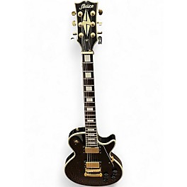 Used Maison Les Paul Custom Black Solid Body Electric Guitar