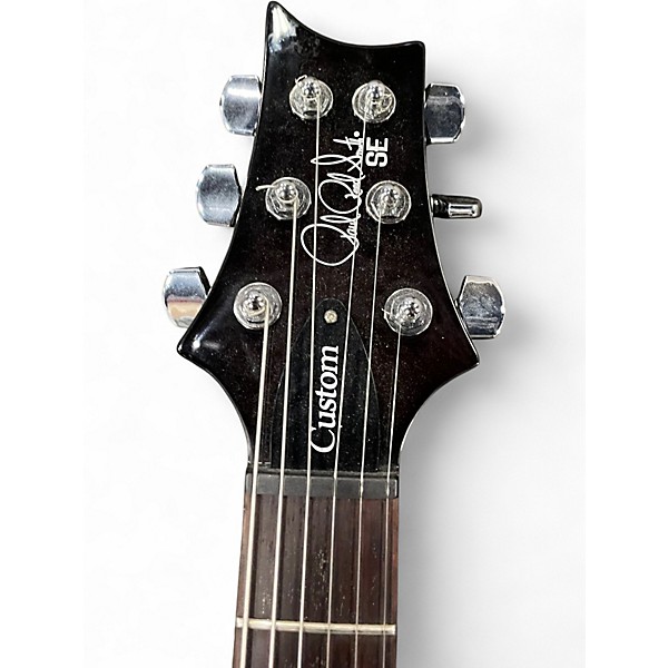Used PRS SE Custom 24 BROWN QUILT Solid Body Electric Guitar