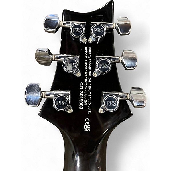 Used PRS SE Custom 24 BROWN QUILT Solid Body Electric Guitar