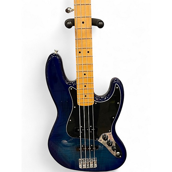 Used Fender Player Jazz Bass Blue Burst Electric Bass Guitar