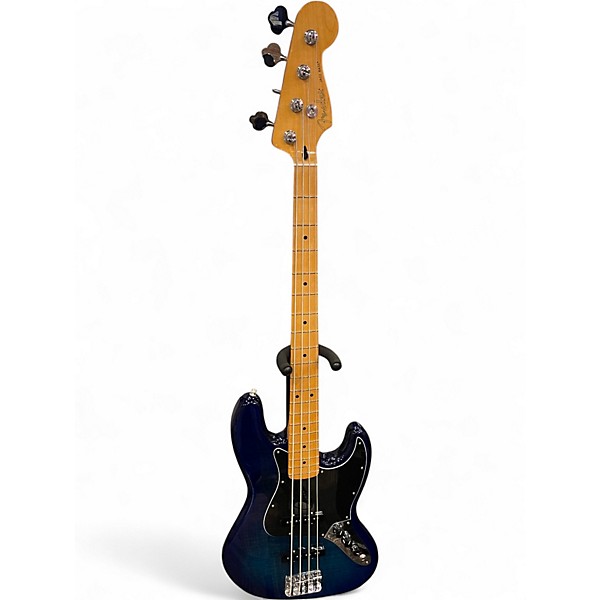 Used Fender Player Jazz Bass Blue Burst Electric Bass Guitar