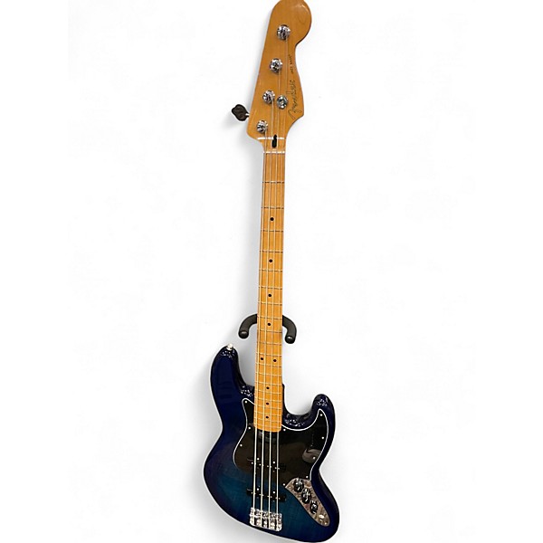 Used Fender Player Jazz Bass Blue Burst Electric Bass Guitar