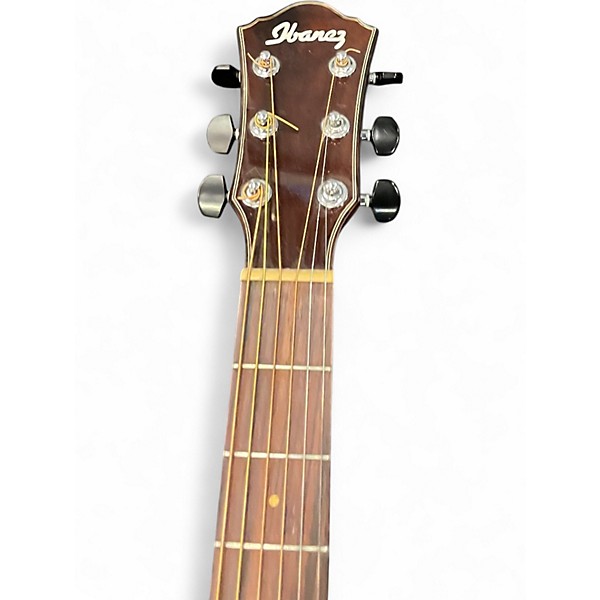 Used Ibanez AEW22CD Natural Acoustic Guitar