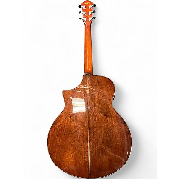 Used Ibanez AEW22CD Natural Acoustic Guitar