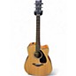 Used Yamaha FGX800C Natural Acoustic Electric Guitar thumbnail