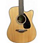 Used Yamaha FGX800C Natural Acoustic Electric Guitar