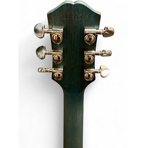 Used Epiphone Les Paul Traditional Pro IV Blue Solid Body Electric Guitar