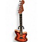 Used 2021 Fender american acoustasonic jazzmaster 3 Color Sunburst Acoustic Electric Guitar thumbnail