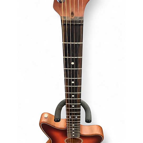 Used 2021 Fender american acoustasonic jazzmaster 3 Color Sunburst Acoustic Electric Guitar