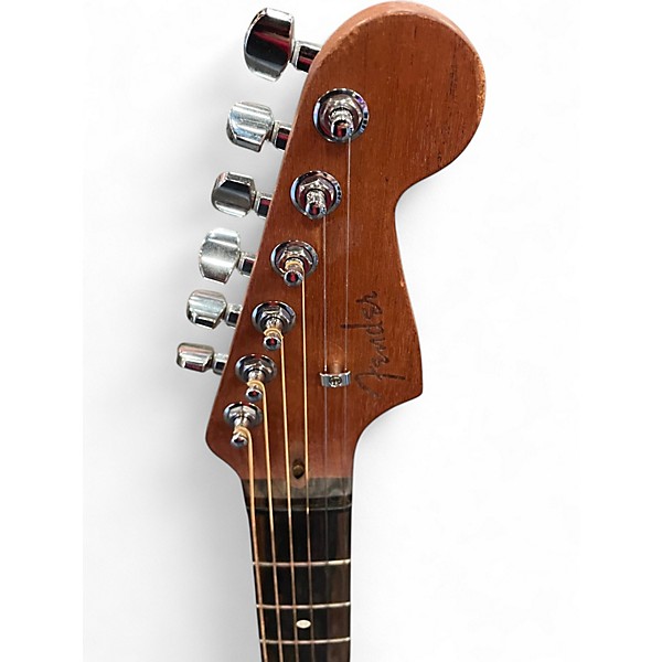 Used 2021 Fender american acoustasonic jazzmaster 3 Color Sunburst Acoustic Electric Guitar