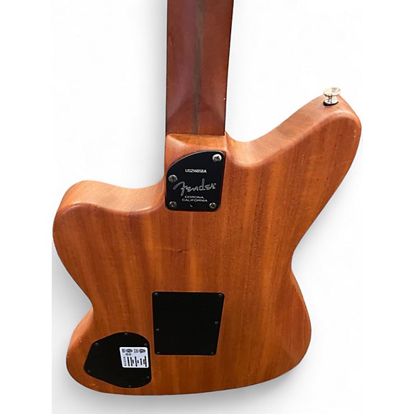 Used 2021 Fender american acoustasonic jazzmaster 3 Color Sunburst Acoustic Electric Guitar